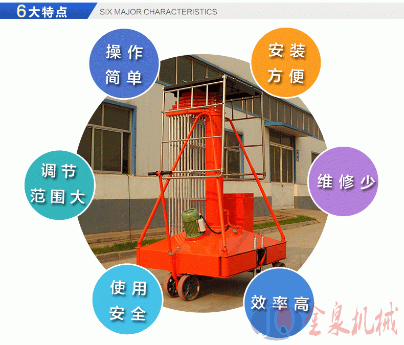 套鋼升降平臺
